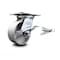 Service Caster 5 Inch Semi Steel Caster with Roller Bearing and Brake/Swivel Lock SCC SCC-35S520-SSR-SLB-BSL - alternate 1